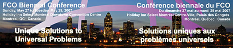 FCO Biennial Conference 2007