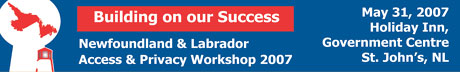 Access & Privacy Workshop, 2007